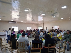 Pobladores de Mariscal Estigarribia se informaron sobre obras y alcances del Hospital General del Chaco