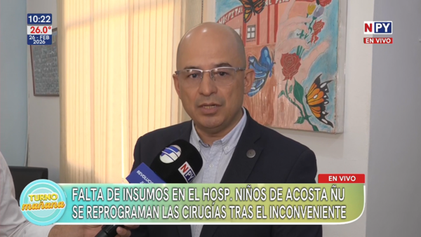 Crisis de insumos en el Hospital Acosta Ñu: seis cirugías cardíacas postergadas
