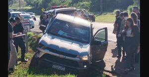 Una piedra que cayó desde un camión mató a un joven conductor