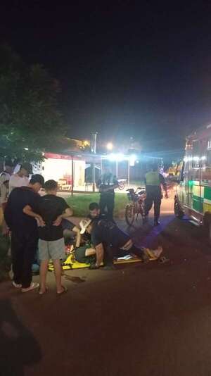 Dos motociclistas resultan heridos en sendos accidentes en Pedro Juan Caballero - Policiales - ABC Color