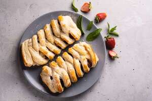 Trenza de hojaldre rellena: una presentación de impacto para tus desayunos o meriendas - Gastronomía - ABC Color