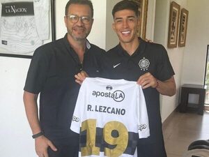 Popular / Olimpia presentó oficialmente a Rubén Lezcano: "Bienvenido al club de tus amores"
