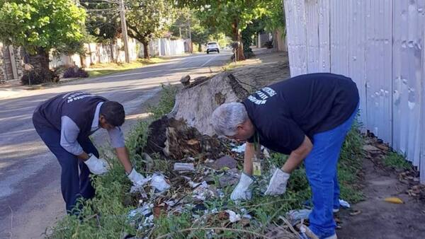 Detectan residuos patológicos en plena vía pública