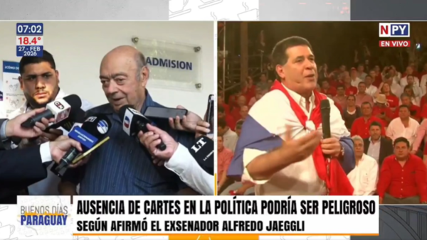 Cartes en terapia intensiva: "Nuestra institucionalidad corre peligro si le pasa algo a él", dice Jaeggli
