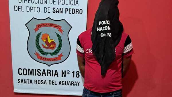 Ex integrante de la extinta ACA, detenido por violencia familiar en Santa Rosa del Aguaray