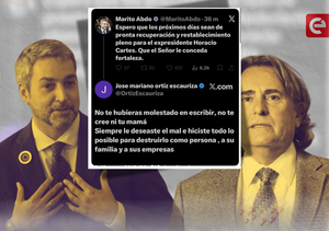 Fuerte cruce en redes: Marito desea pronta recuperación a Cartes y José Ortiz lo trata de hipócrita - Canal-E