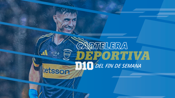 Cartelera deportiva del fin de semana