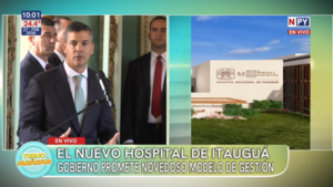 Santiago Peña anuncia nuevo Hospital Nacional de Itauguá y promete modernizar la salud pública paraguaya