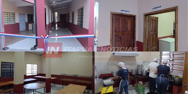 INAUGURAN COCINA, COMEDOR Y DEPÓSITO EN ESCUELA SAN FRANCISCO DE ASÍS DE CAMBYRETÁ
