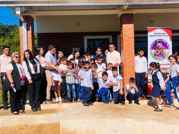 Municipalidad de Puentesiño inaugura mejoras en cuatro instituciones educativas - Concepción al Día