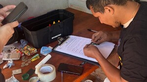 Incautan cocaína del poder de un recluso en la cárcel de Ciudad del Este