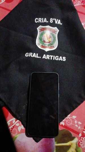 Capturan a presunto motochorro en General Artigas