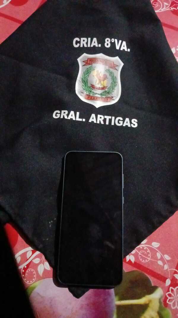 Capturan a presunto motochorro en General Artigas