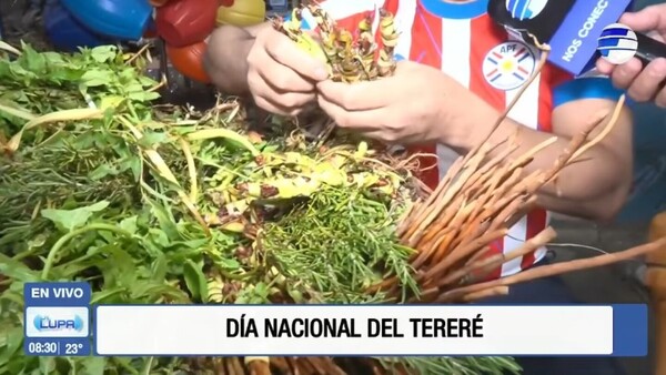 Paraguay celebra el Día del Tereré con el tradicional "tereré rupa"