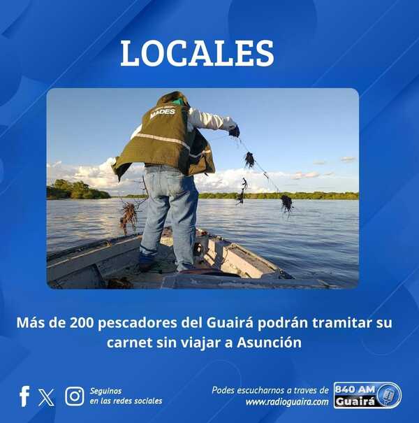 CONVENIO INTERINSTITUCIONAL PARA JORNADAS DE CEDULACIÓN Y LICENCIAMIENTO DE PESCADORES EN EL DEPARTAMENTO DE GUAIRÁ
