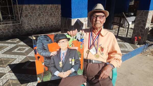 Falleció a los 111 años don Virgilio Dávalos, uno de los últimos excombatientes de la Guerra del Chaco - Nacionales - ABC Color