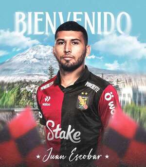 Juan Escobar, presentado como nuevo jugador del FBC Melgar de Arequipa - Fútbol Internacional - ABC Color