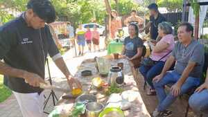 Chef presentó un novedoso Tereré Smoothie usando hierbas y mango