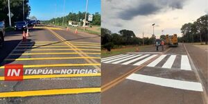 REFUERZAN LA SEGURIDAD VIAL EN EL CORREDOR GRANEROS DEL SUR