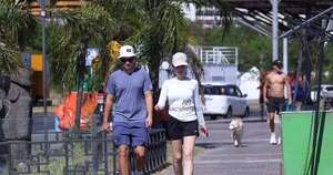 La Nación / Para este domingo anuncian mucho calor y chaparrones desde mitad de semana