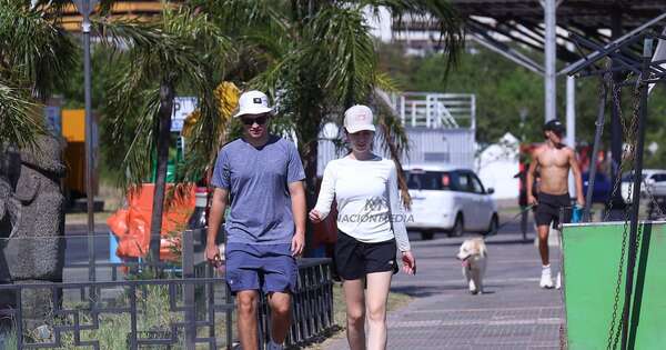 La Nación / Para este domingo anuncian mucho calor y chaparrones desde mitad de semana