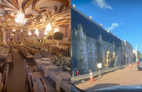 Al estilo de la "realeza medieval": así fue la fiesta de extremo lujo de gobernadora cartista de Concepción