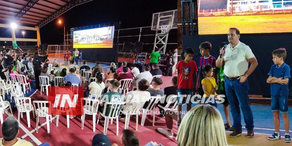 B° SAN ISIDRO ETAPA 1 RECUPERA SU POLIDEPORTIVO TRAS AÑOS DE ABANDONO