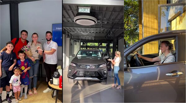 Popular / (VIDEO) ¡Exmodelo ligó flor de camioneta por su aniversario de bodas!