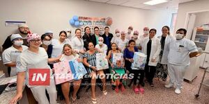 EL HOSPITAL GENERAL DE ITAPÚA HOMENAJEÓ A FUTURAS MADRES