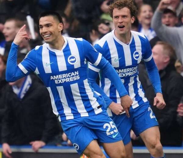 Diego Gómez impulsa al Brighton a la victoria - Fútbol Internacional - ABC Color