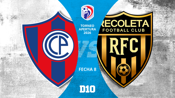 Cerro Porteño vs. Recoleta: Paso a paso
