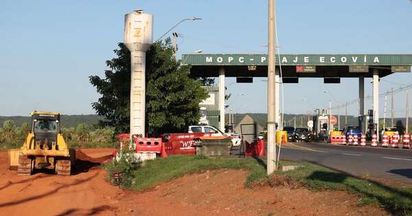 La Nación / Peaje de la Ecovía: avanzan trabajos de mejora y ampliación