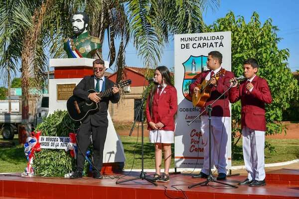Capiatá rinde homenaje a los héroes de la Guerra contra la Triple Alianza - Nacionales - ABC Color