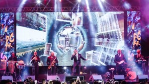 Puro ritmo brasileño se vivió con Festinha en el Puerto