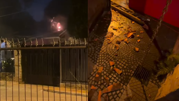 Mujer prende fuego a una casa y agrede a familia de un activista social en San Antonio