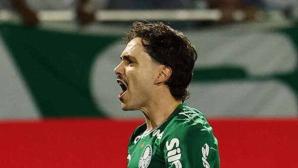 Así fue el gol de Maurício Magalhães para el Palmeiras