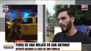 Mujer atacó a familia de activista social e intentó quemar su casa en San Antonio