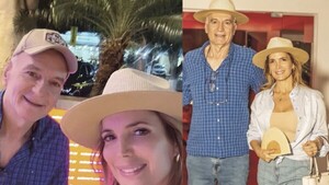 Vieron a Male Caballero con ganadero y saltan rumores