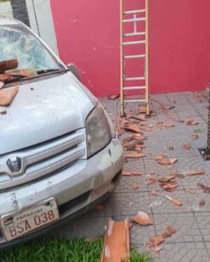 Denuncia: atropellan e intentan quemar la vivienda de activista de “Bacheando” - Nacionales - ABC Color