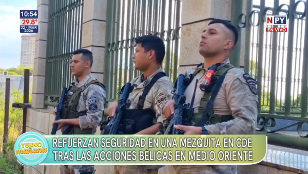 Refuerzan seguridad en mezquita de Ciudad del Este ante alerta internacional