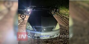 RECUPERAN VEHÍCULO DENUNCIADO COMO HURTADO EN JOSÉ LEANDRO OVIEDO