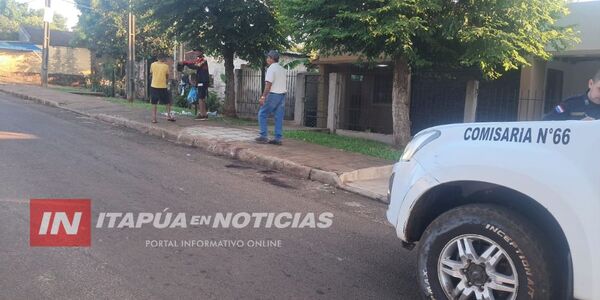 HOMBRE RESULTÓ HERIDO CON ARMA BLANCA EN EL BARRIO ITA PASO