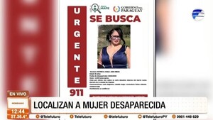 Hallan con vida a mujer desaparecida desde el sábado