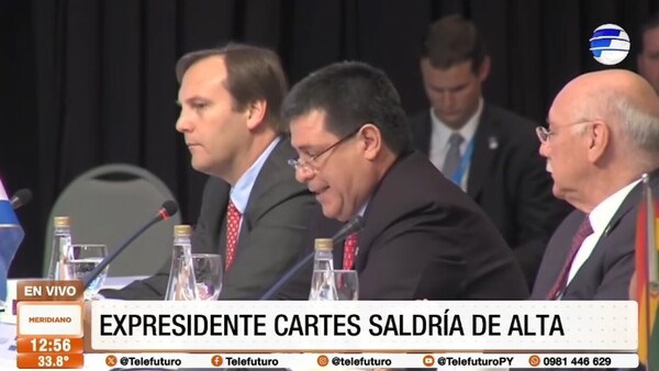 Horacio Cartes recibirá el alta médica tras evolución favorable