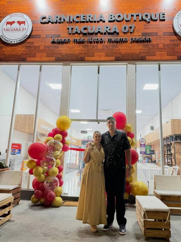 "Tacuara" hace goles como emprendedor y abre negocios
