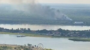 Reportan gran incendio en Nueva Asunción, anteriormente conocida como Chaco’i