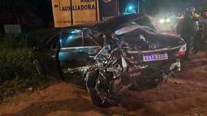 Múltiple accidente en Santa Rosa del Aguaray deja varios heridos y cuantiosos daños materiales