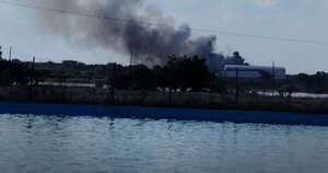 La Nación / Reportan incendio de grandes proporciones en la zona de Chaco’i