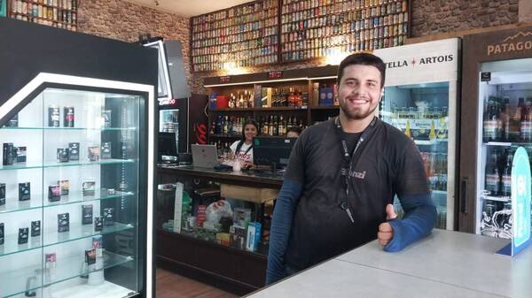 “Puede faltar la comida, pero nunca la cerveza”, he´i delivery