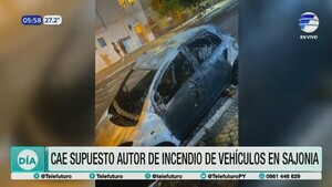 Cae presunto pirómano de Sajonia